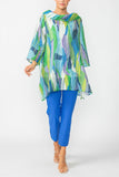Blue Side Pocket Tunic Top
