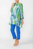 Blue Side Pocket Tunic Top