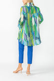 Blue Wire Collar Blouse