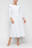White Off Shoulder Long Dress