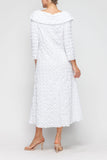 White Off Shoulder Long Dress