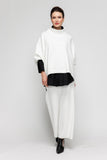 White Wide-Leg Pants