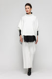 White Wide-Leg Pants
