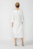 White Dress With Back Zipper