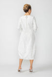 White Dress With Back Zipper