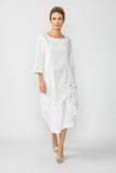 White Dress With Back Zipper