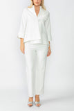 White One Button Jacket