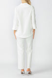 White One Button Jacket