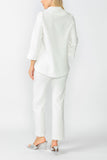 White One Button Jacket