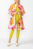 Pink Open Front Duster