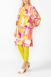 Pink Open Front Duster