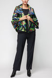 Multi-Color Big Collar Jacket