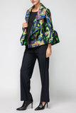 Multi-Color Big Collar Jacket