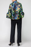 Multi-Color Big Collar Jacket