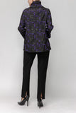 Purple Wire Collar Jacket