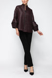 Black Zip-Front Jacket
