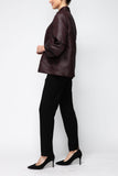 Black Zip-Front Jacket