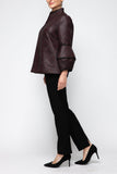 Black Zip-Front Jacket