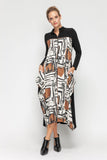 Ivory Zip Front Dress
