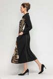 Olive Zip Front Dress