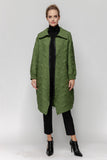 Army Green Zip Detail Trench