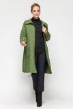 Army Green Zip Detail Trench