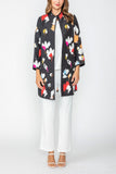 Red High Neck Duster