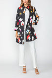 Red High Neck Duster