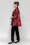 Pink Contrast Bias Double Jacket