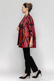 Pink Contrast Bias Double Jacket