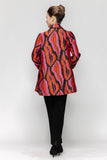 Pink Contrast Bias Double Jacket