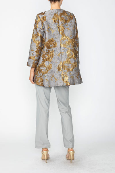 Gray Two Front Button Jacket – IC Collection