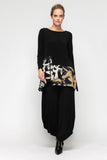 Ivory and Gold Top With Pocket Zip