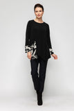 Ivory Asymmetrical Pocket Top