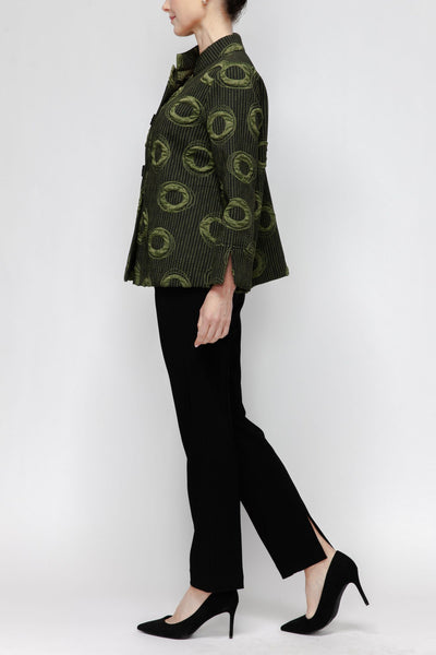 Green Mandolin Collar Jacket – IC Collection