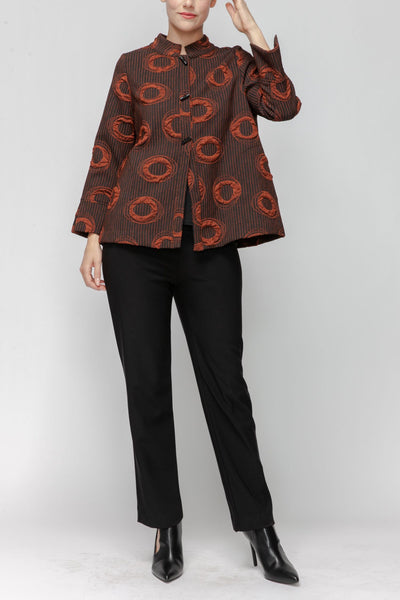 Rust Mandolin Collar Jacket – IC Collection