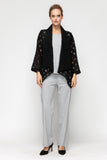 Black Shawl Collar Jacket
