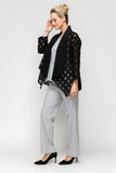 Black Shawl Collar Jacket