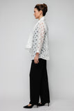 White Shawl Collar Jacket