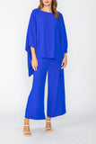 Blue Wide Leg Pants