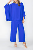 Blue Wide Leg Pants