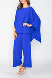 Blue Wide Leg Pants