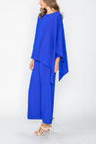 Blue Wide Leg Pants