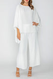 White Wide Leg Pants