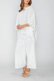 White Wide Leg Pants