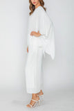White Wide Leg Pants