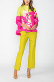Pink One Button Jacket