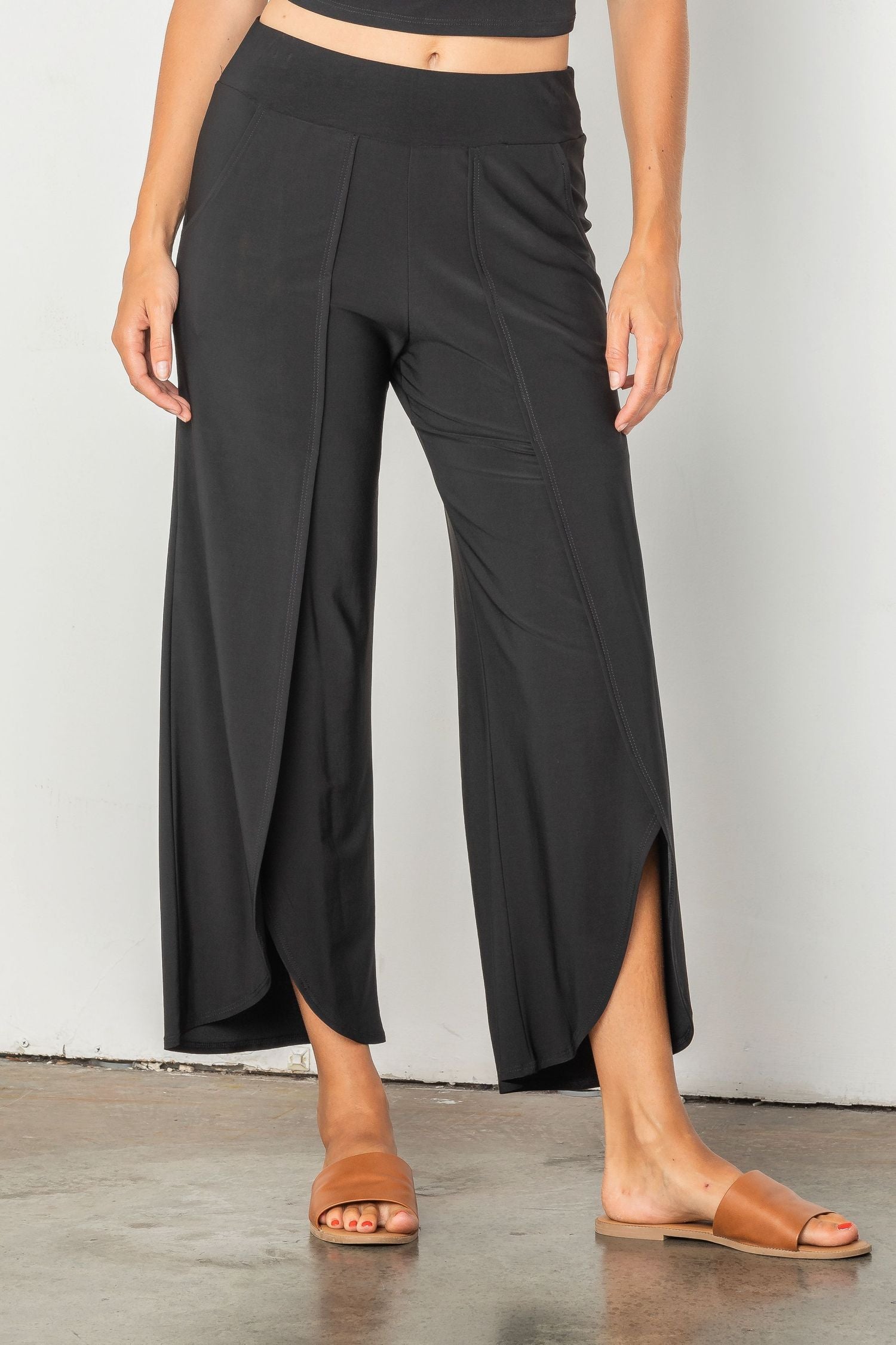 Wool layered Trousers | were