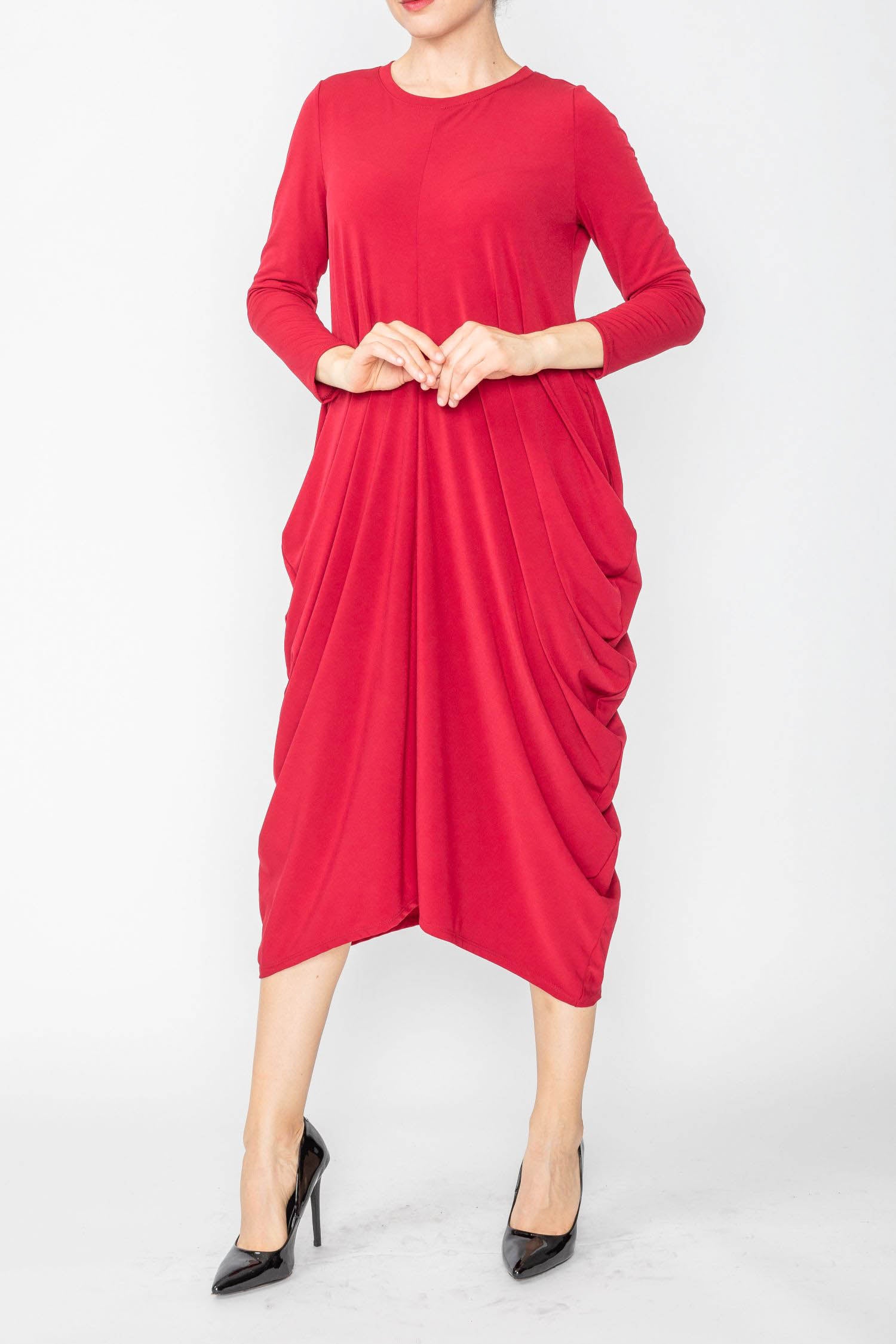 wine color long sleeve dress Long Sleeves Burgundy Lace Prom Dresses, Long Sleeves Wine Red V Neck jbydress