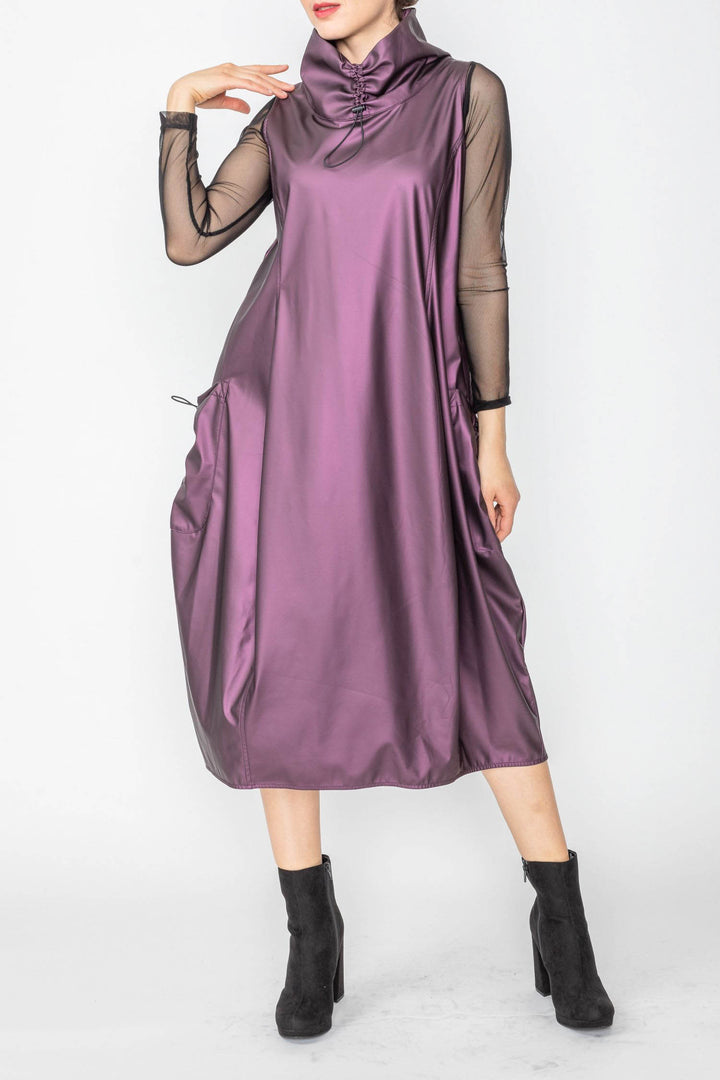IC Collection Floral Sleeveless Shift Dress Style 2339D main image 1